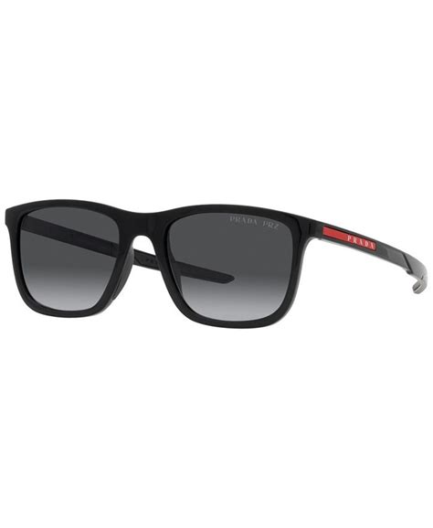 Prada Linea Rossa Men's Polarized Sunglasses, PS 10WS 